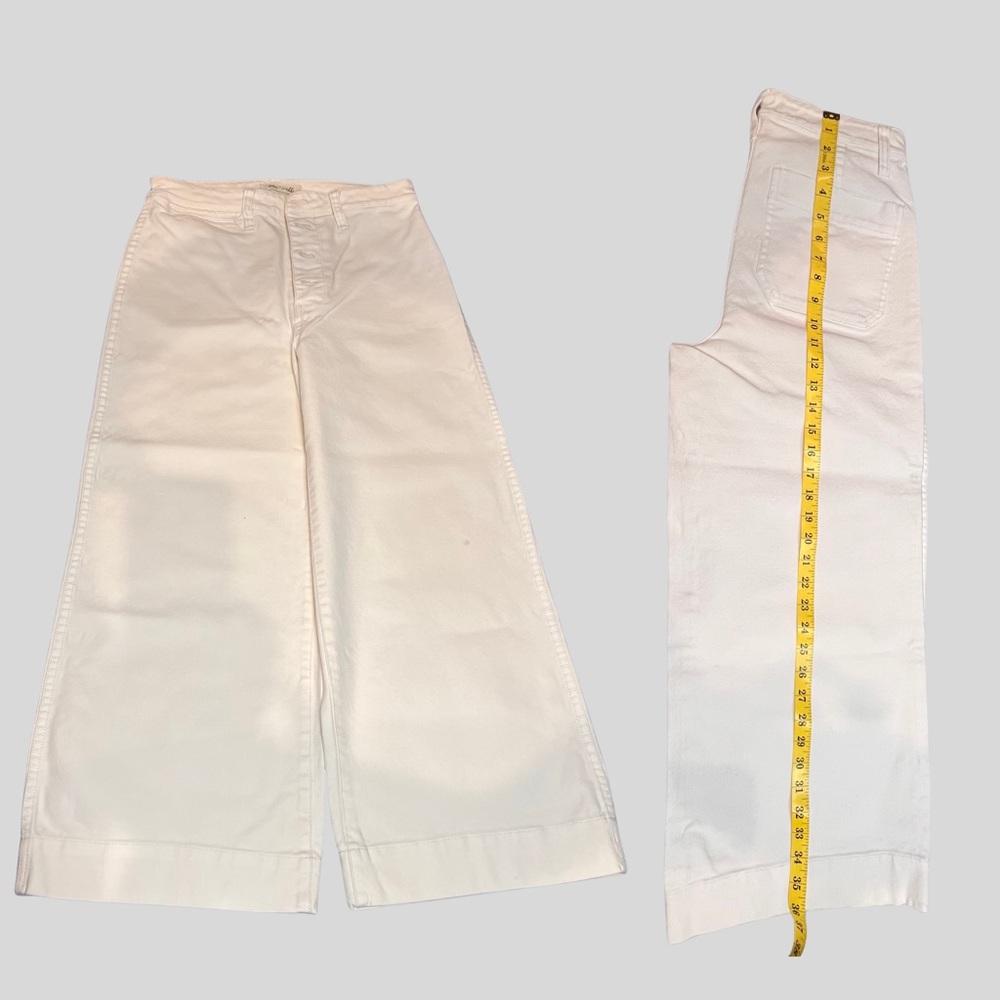 J. Crew Kids Cream Wide-Leg Pants